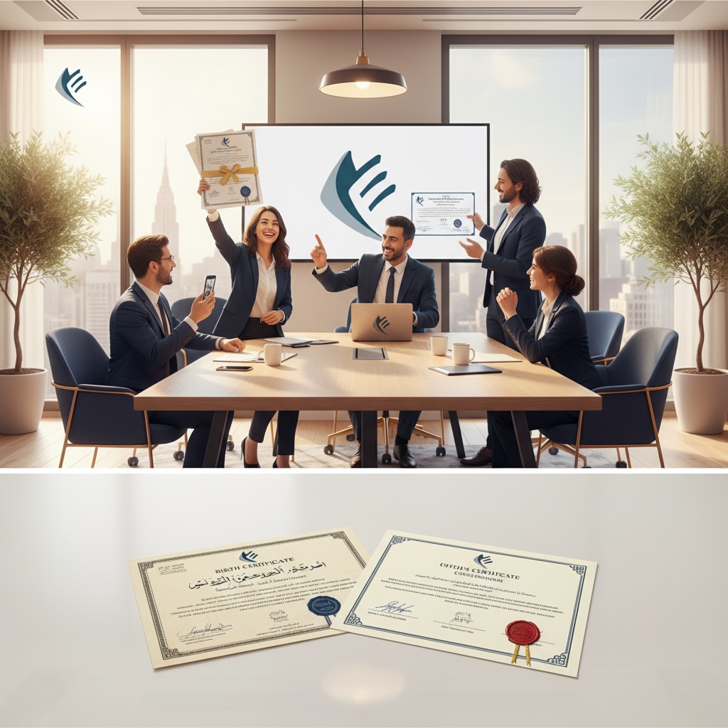 ممثل خدمة تسهيل يساعد في المستندات